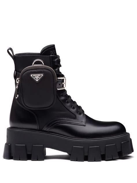 prada women motorcycle boots|official prada shoes website.